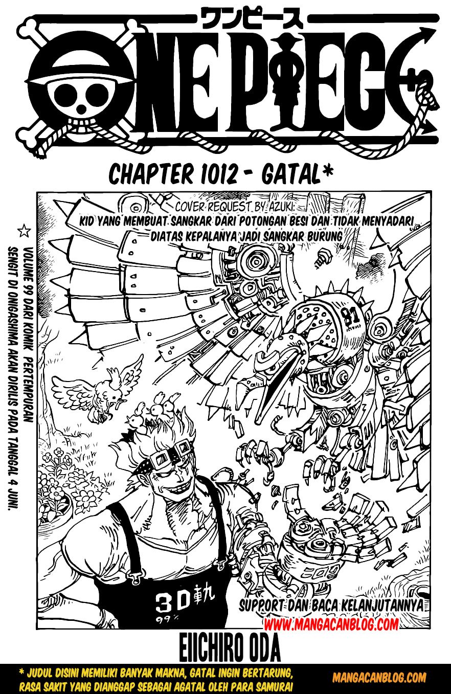 One Piece: Chapter 1012 - Page 1