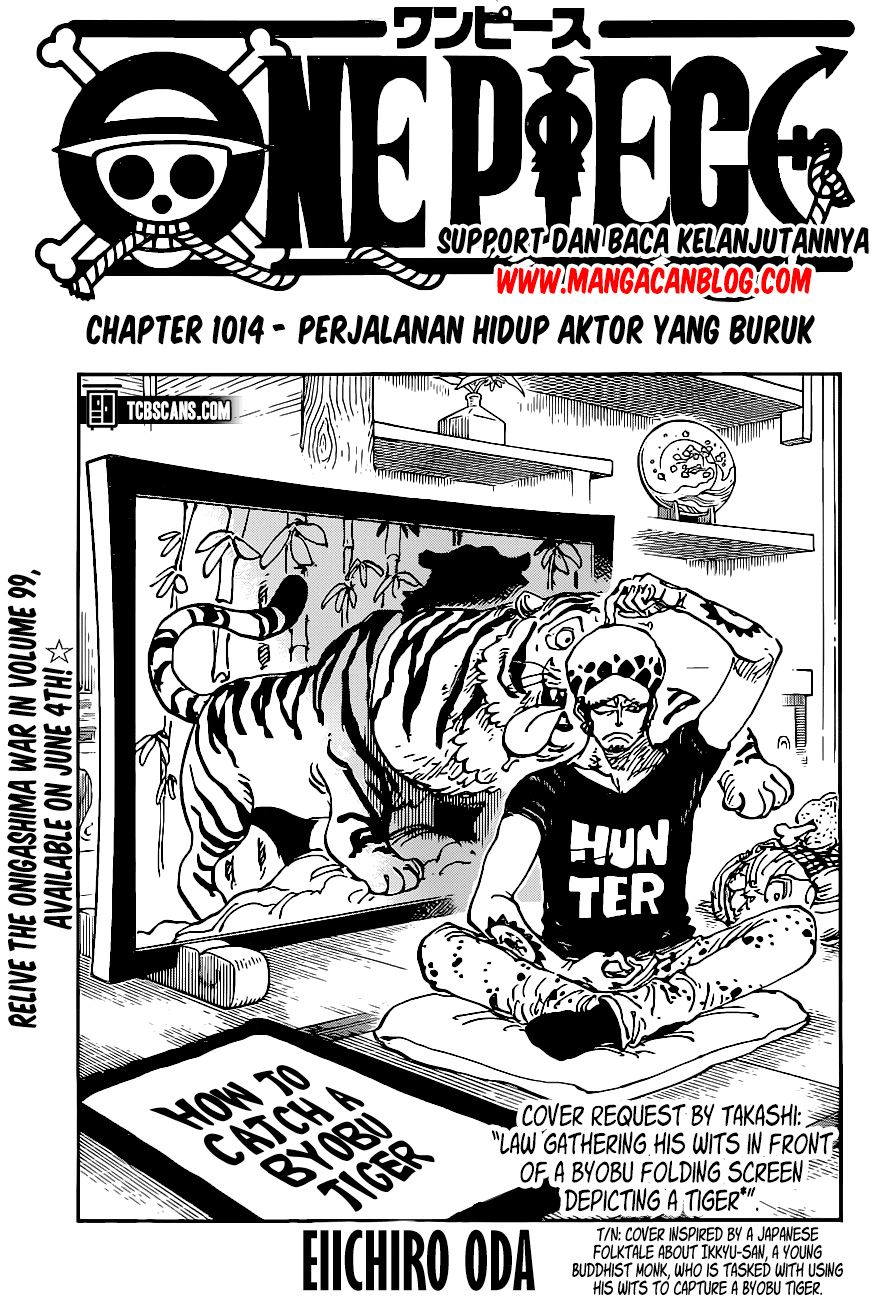 One Piece: Chapter 1014 - Page 1