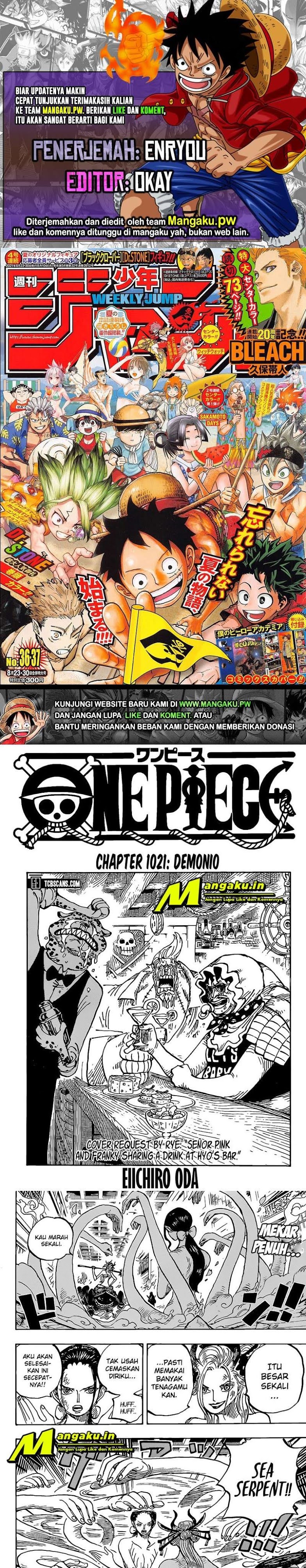 One Piece: Chapter 1021 - Page 1
