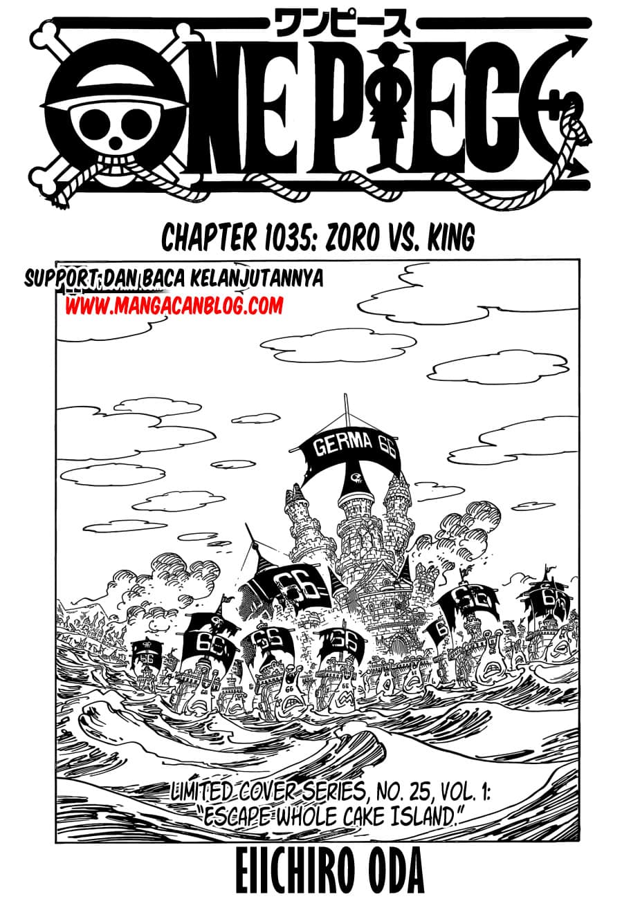 One Piece: Chapter 1035 - Page 1