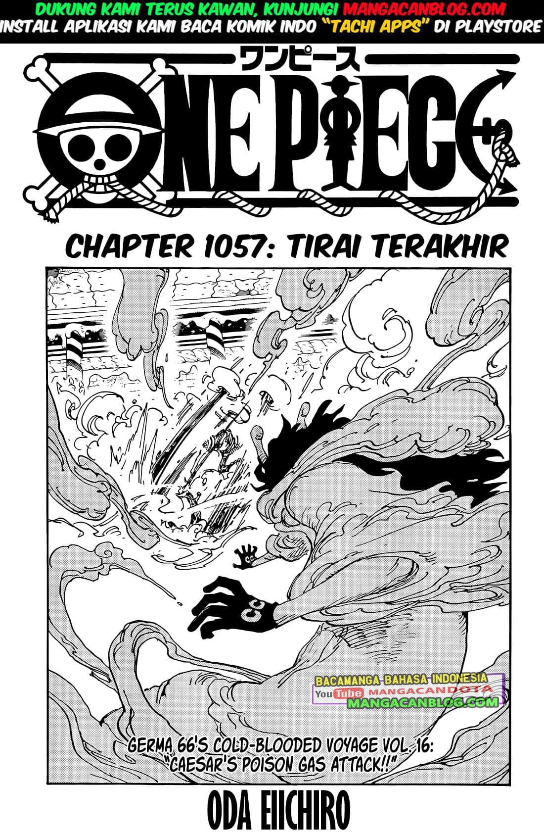One Piece: Chapter 1057 - Page 1