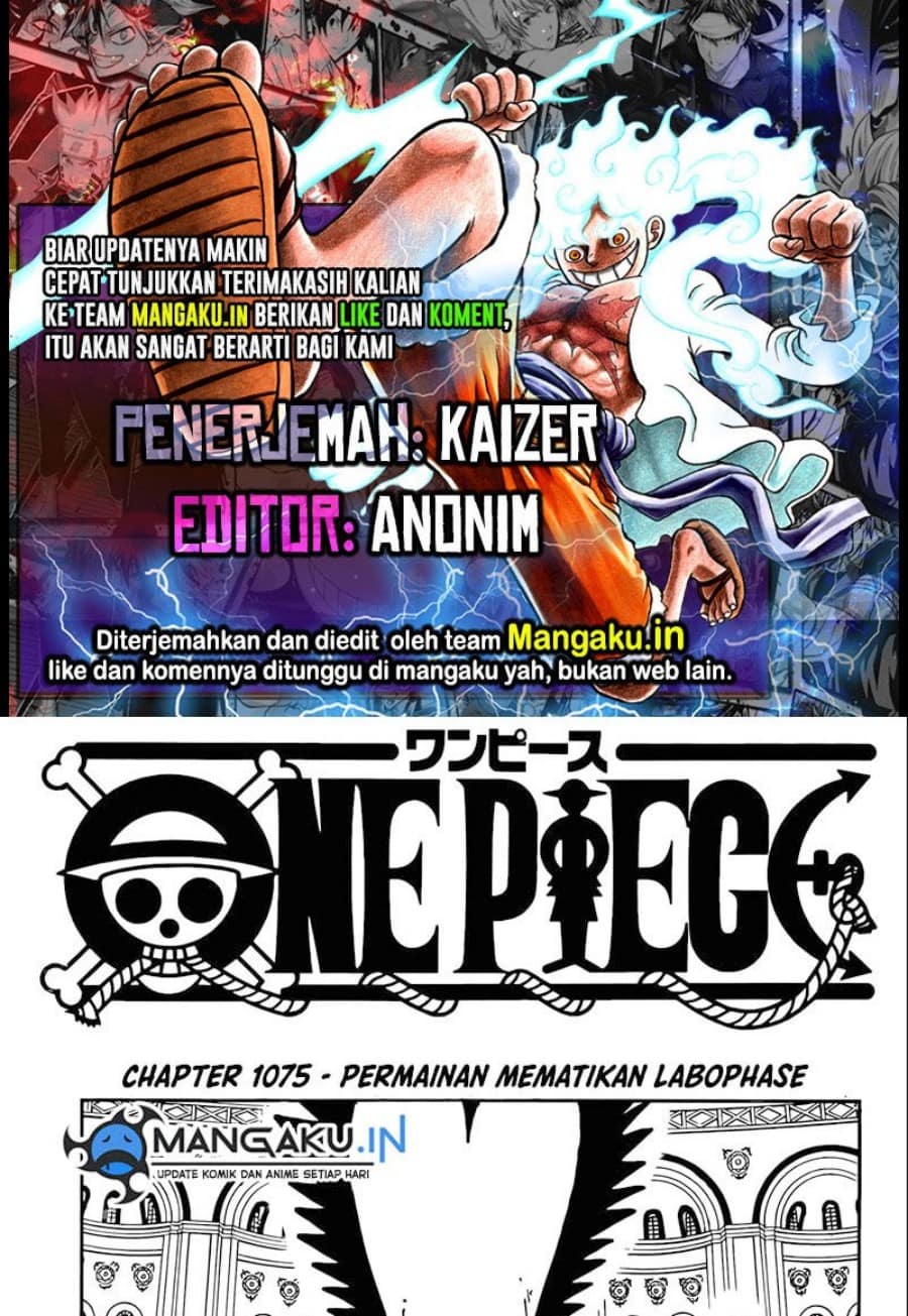 One Piece: Chapter 1075 - Page 1