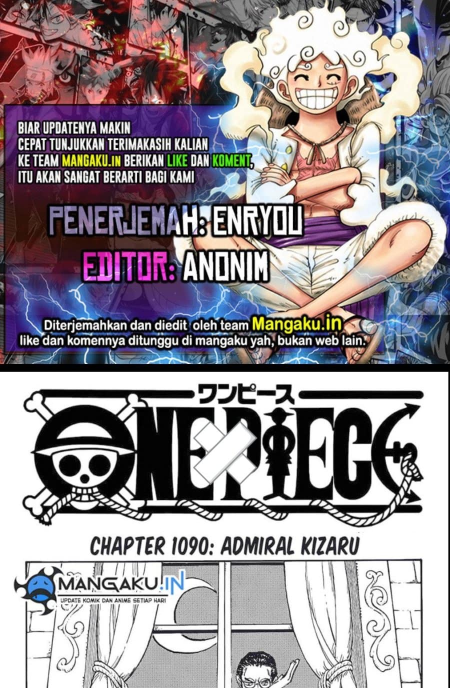 One Piece: Chapter 1090 - Page 1