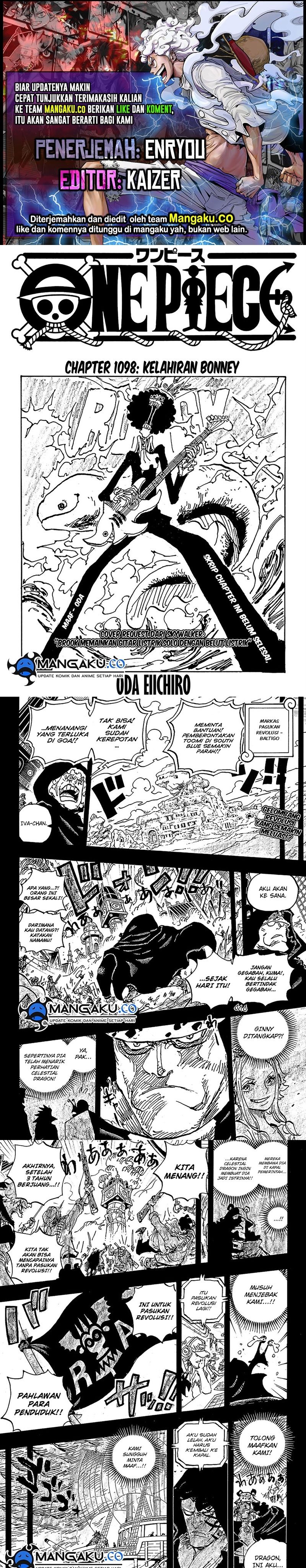 One Piece: Chapter 1098 - Page 1