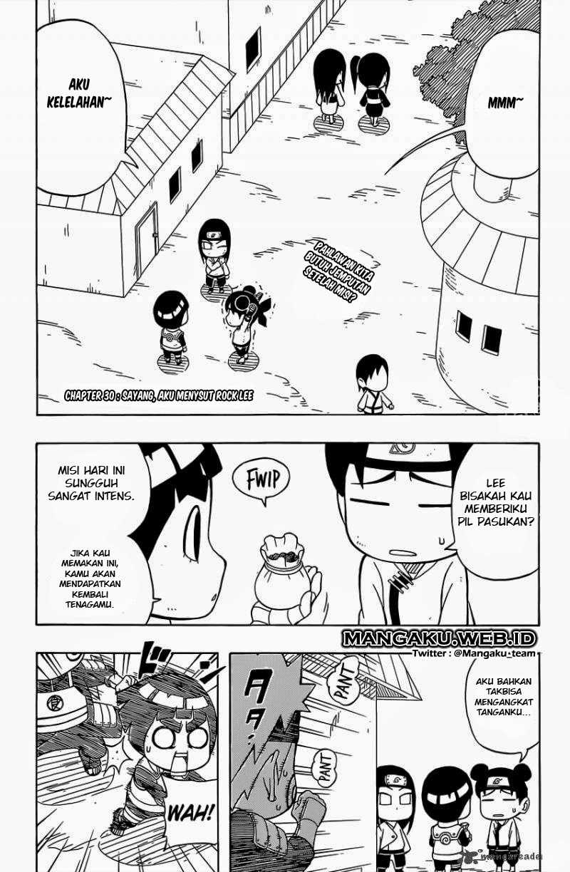 Rock Lee's Springtime of Youth: Chapter 30 - Page 1