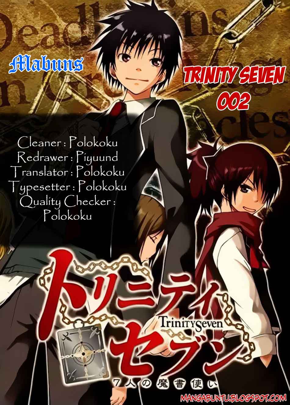 Trinity Seven: Chapter 02 - Page 1