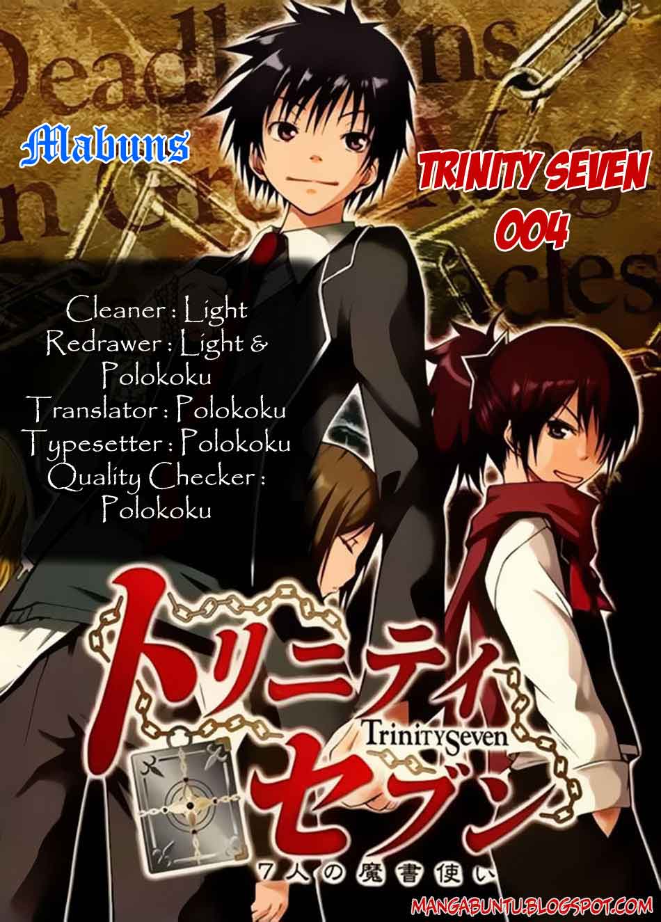 Trinity Seven: Chapter 04 - Page 1