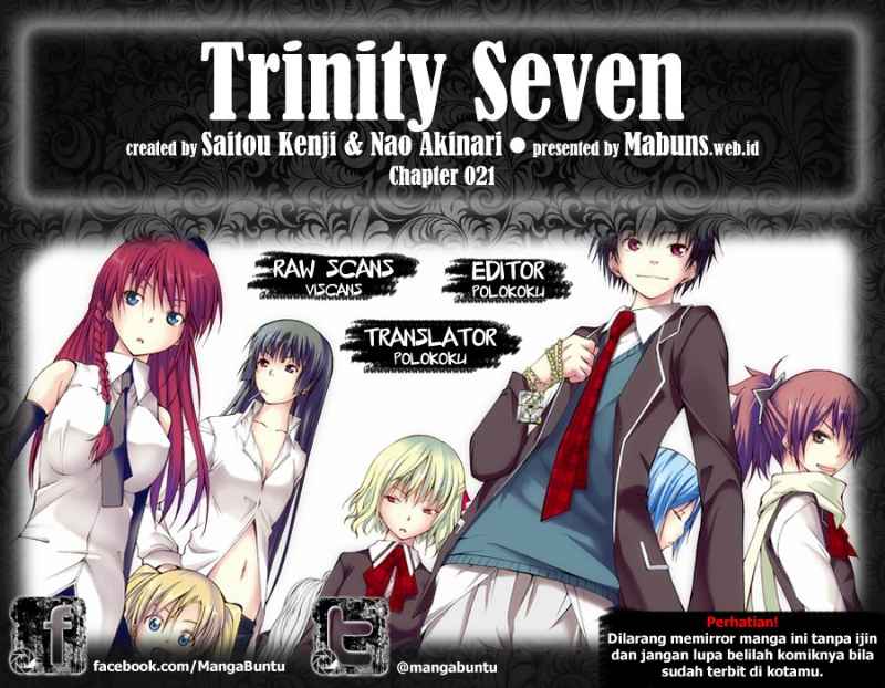 Trinity Seven: Chapter 21 - Page 1