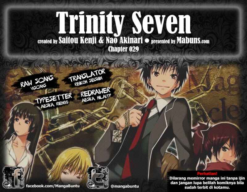 Trinity Seven: Chapter 29 - Page 1