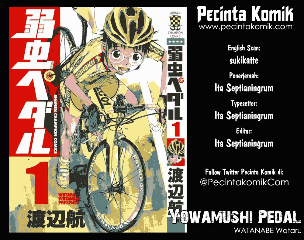Yowamushi Pedal: Chapter 01 - Page 1