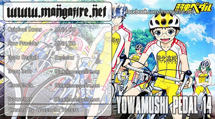 Yowamushi Pedal: Chapter 14 - Page 1