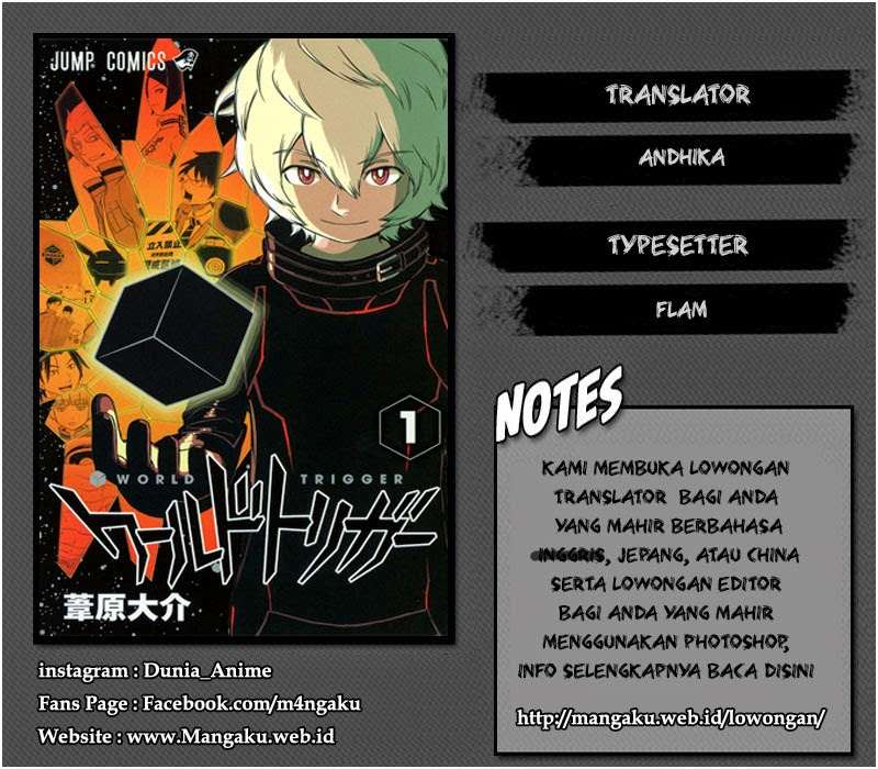 World Trigger: Chapter 100 - Page 1